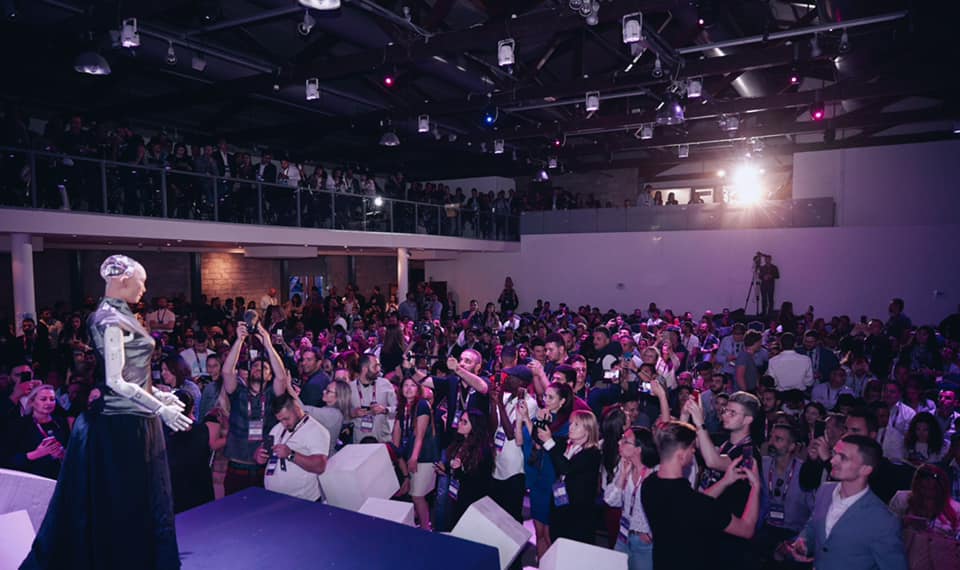 Android citizen ‘‘Sofia’’ wows Cyprus Reflect festival