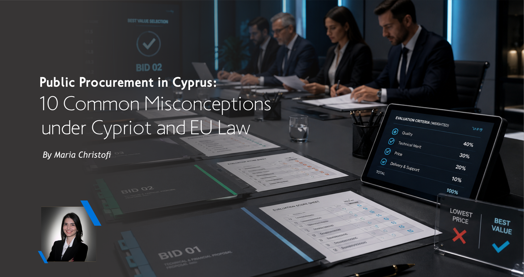 Public Procurement in Cyprus:  10 Common Misconceptions under Cypriot and EU Law