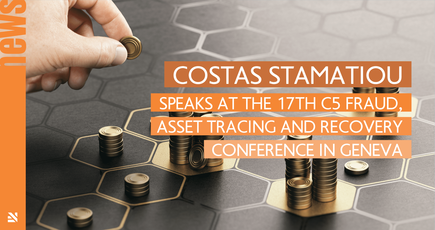 Costas Stamatiou speaks at the 17th C5 Fraud, Asset Tracing and Recovery Conference in Geneva