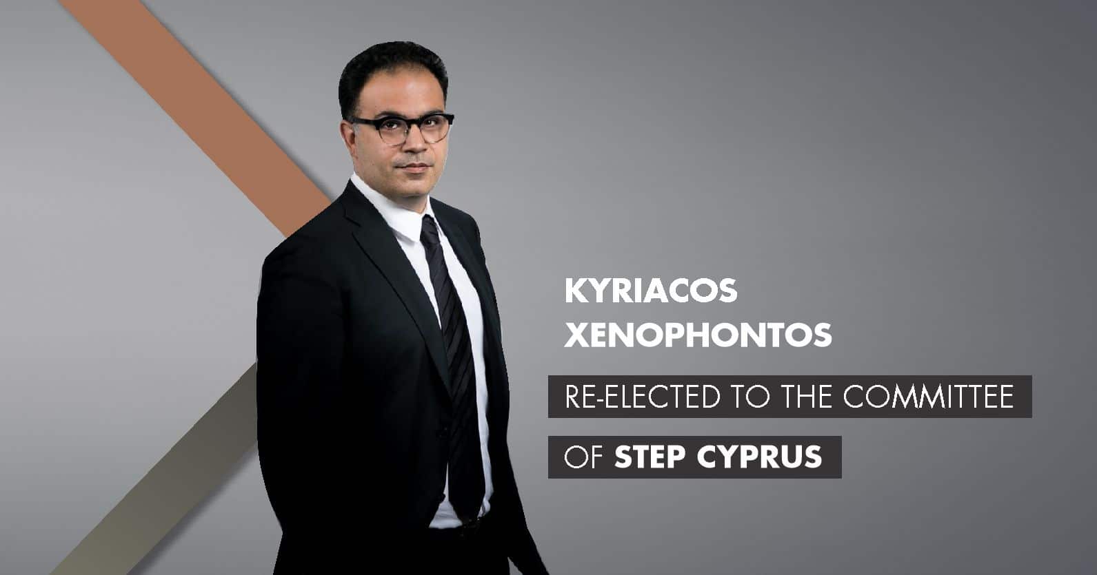 Kyriacos Xenophontos re-elected to the committee of STEP Cyprus