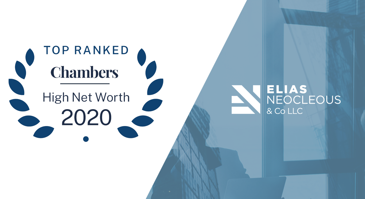 Chambers HNW Guide awards highest ranking to both Elias Neocleous & Co LLC and Elias Neocleous.