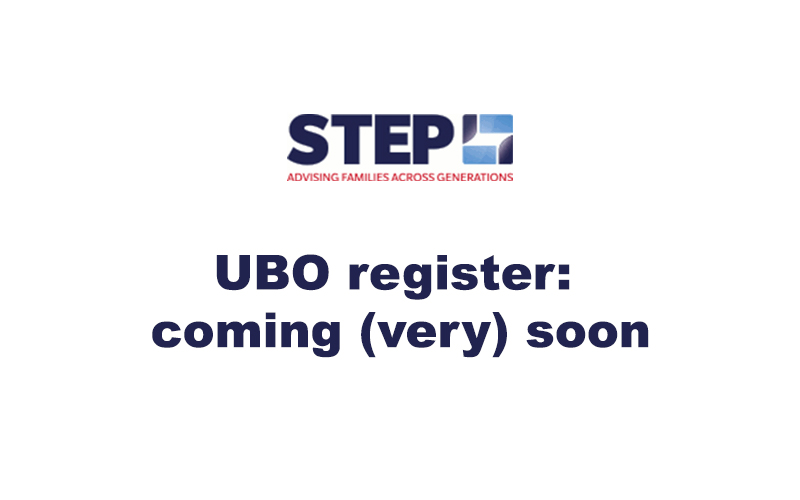 LATEST NEWS IN RELATION TO THE IMPLEMENTATION OF UBOs REGISTER IN CYPRUS