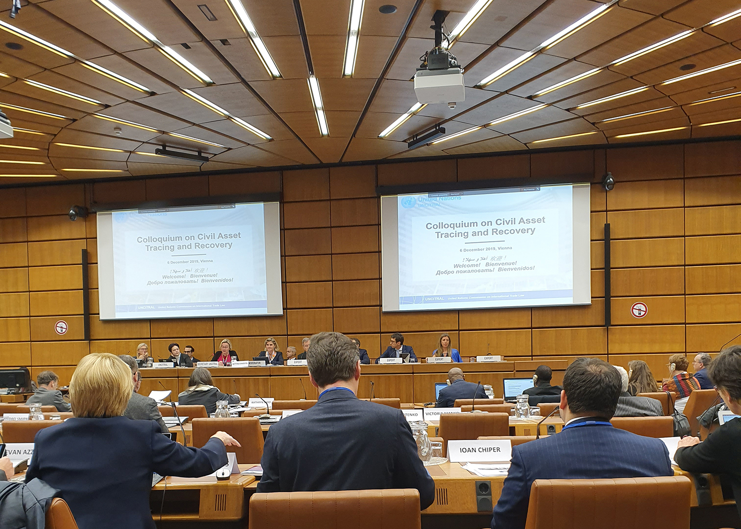 Costas Stamatiou participates in the Colloquium on Civil Asset Tracing and Recovery organised by the United Nations Commission on International Trade Law (UNCITRAL)